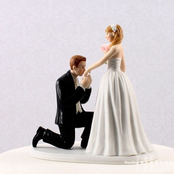 5 Imaginative Alternatives to Traditional Wedding Cake Toppers |  julesbridaljewellery