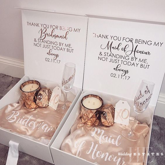 Best Bridal Party Gifts Thank Your Besties Wedding Estates