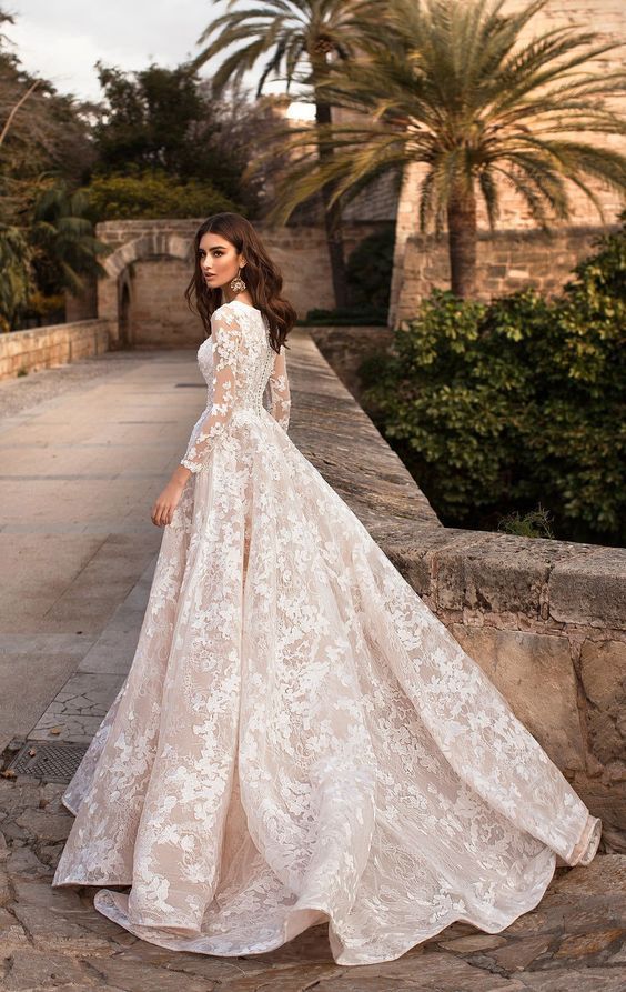 Embellished Wedding Dresses for the Bride Who Wants to Make an Entrance