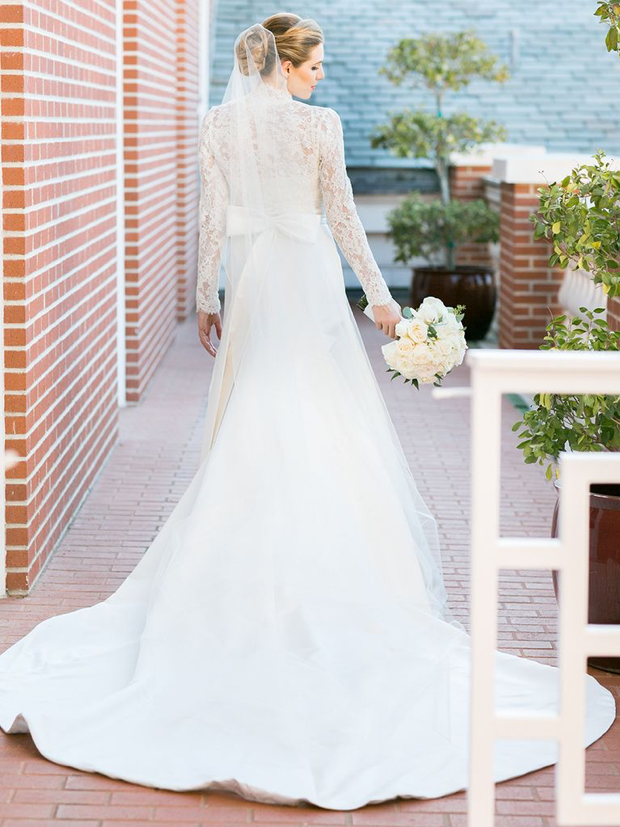 winter wedding dress