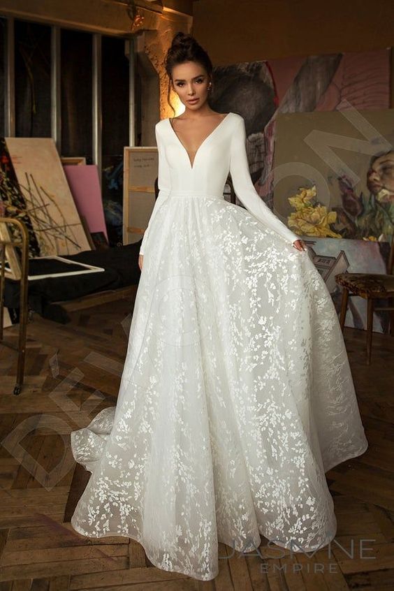 Winter Wedding Dresses Best 10 winter wedding dresses Find the