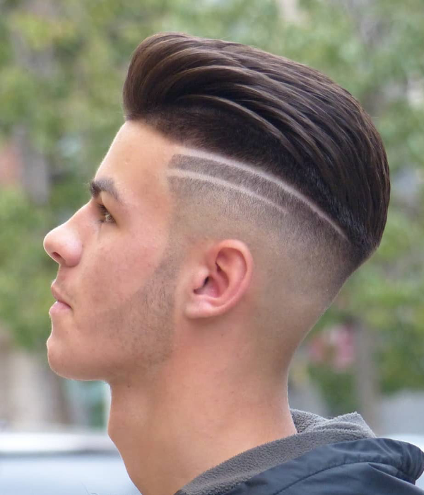Featured image of post Haircut Lines Designs Back Of Head - In fact, the back of your head and neckline may be seen just as much as your face and sides, making it an important part of your style.