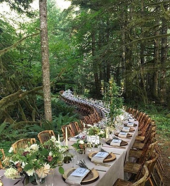 Chic And Unique Outdoor Wedding Ideas Wedding Estates 