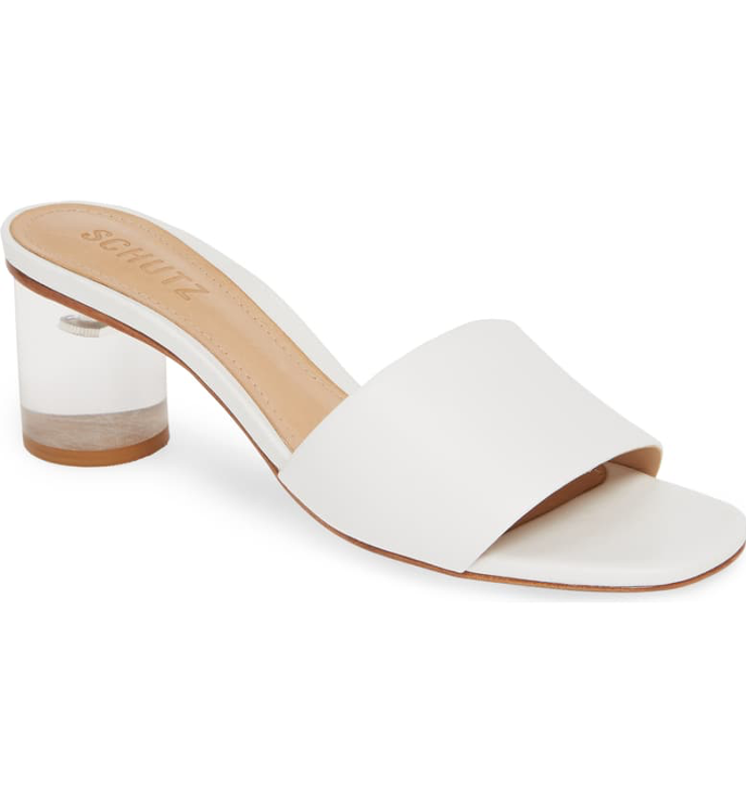 comfy block heel sandals