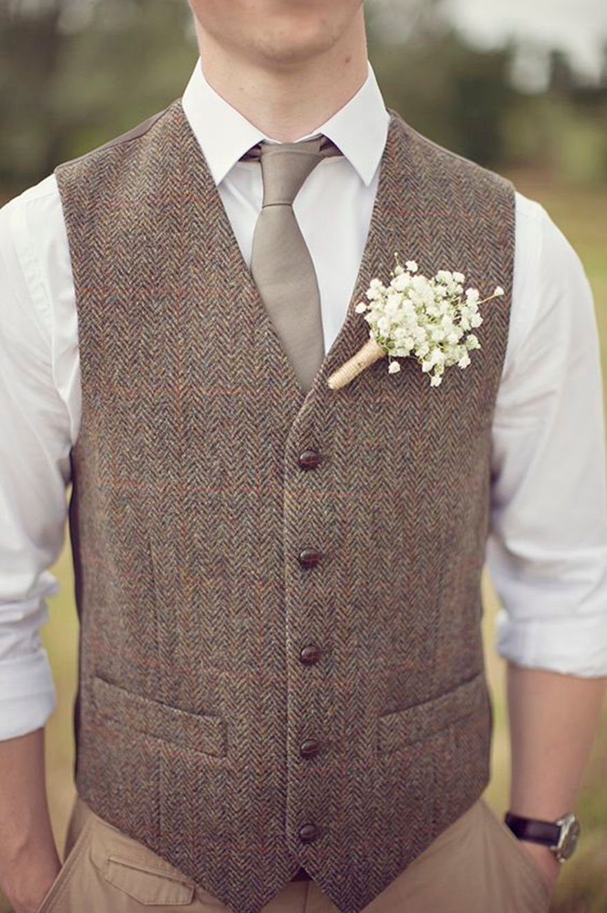 country wedding groom attire