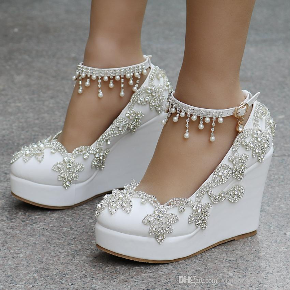 Outdoor wedding shoes online wedges