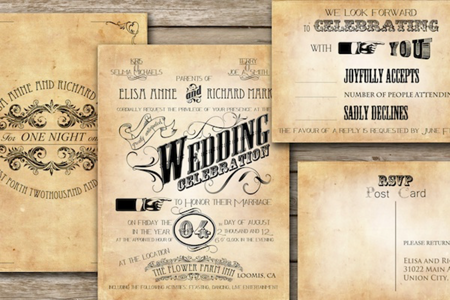 Wedding Invitation Templates