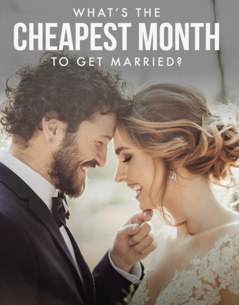 What Is The Cheapest Month For A Wedding? Wedding Estates