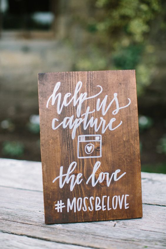 Unique Wedding Hashtag