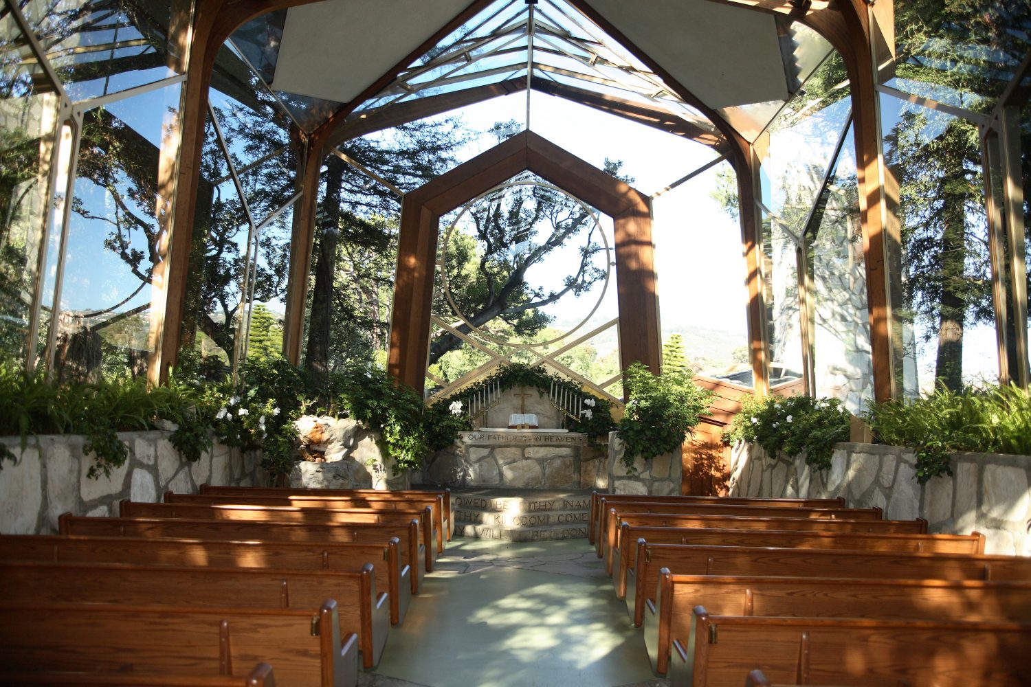 Wayfarers Chapel Wedding Estates
